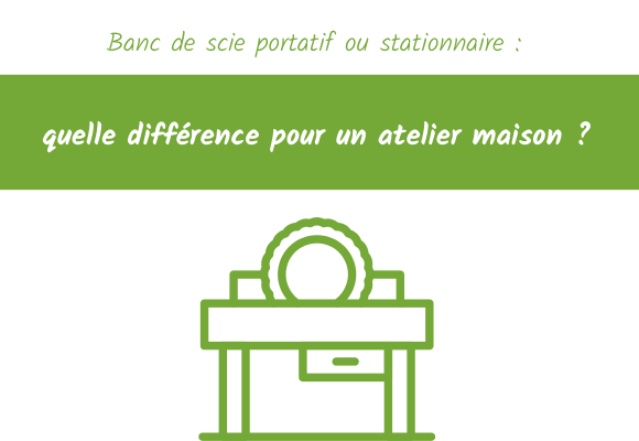 Banc de scie portatif ou stationnaire