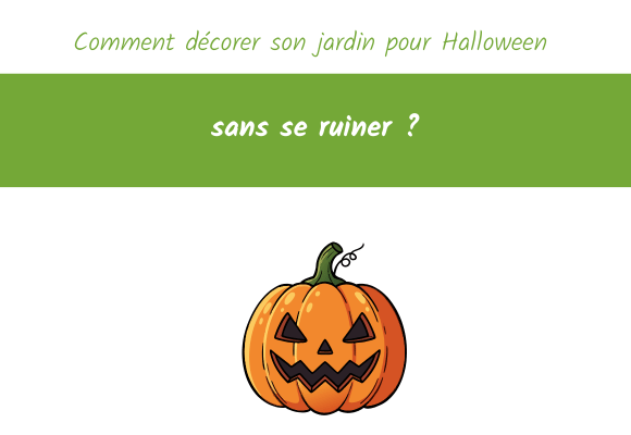 Comment décorer son jardin pour Halloween sans se ruiner