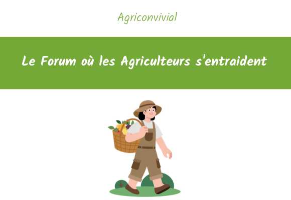 agriconvivial forum agriculteur