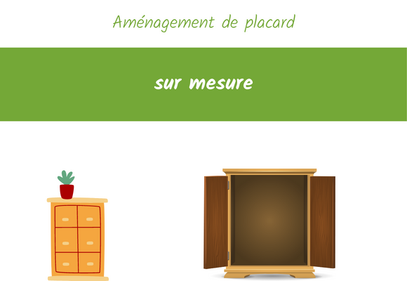 aménagement placard sur mesure