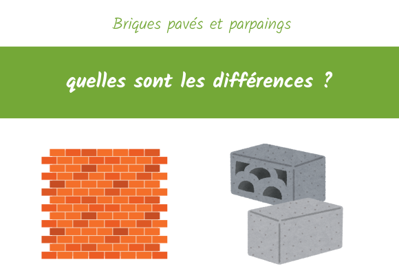 brique pave parpaings differences
