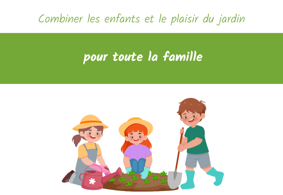 combiner enfants plaisir jardin
