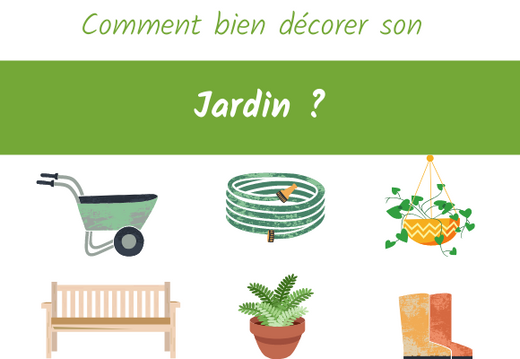 Comment bien décorer son jardin ?