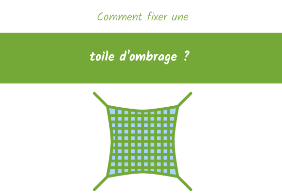 comment fixer toile ombrage