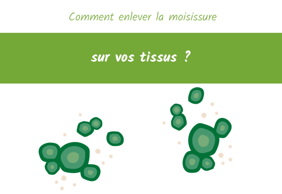 enlever moisissure tissu