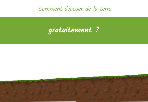 comment evacuer terre du jardin