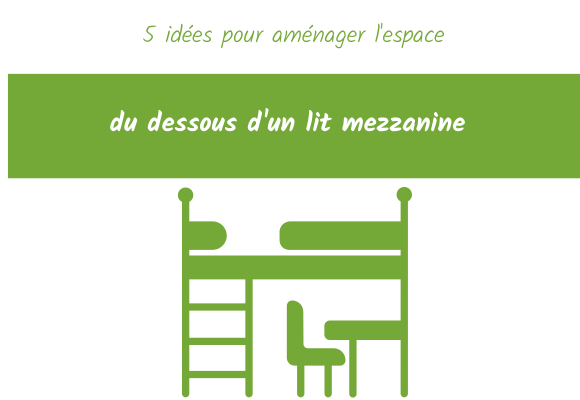 5 idees amenager espace lit mezzanine