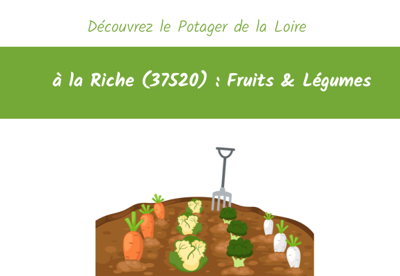 Découvrez le Potager de la Loire à la Riche 37520