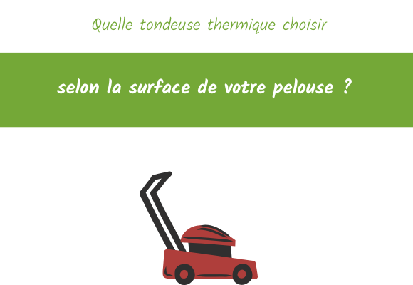 Quelle tondeuse thermique choisir selon la surface de votre pelouse