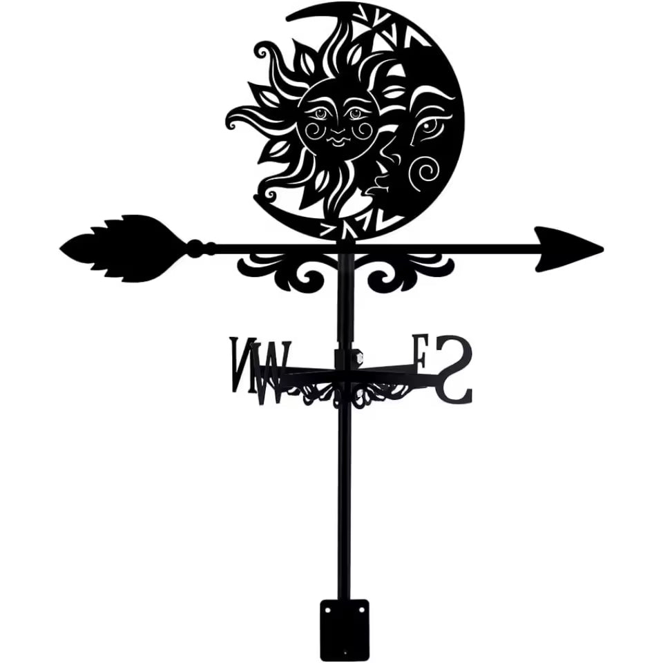 girouette soleil lune