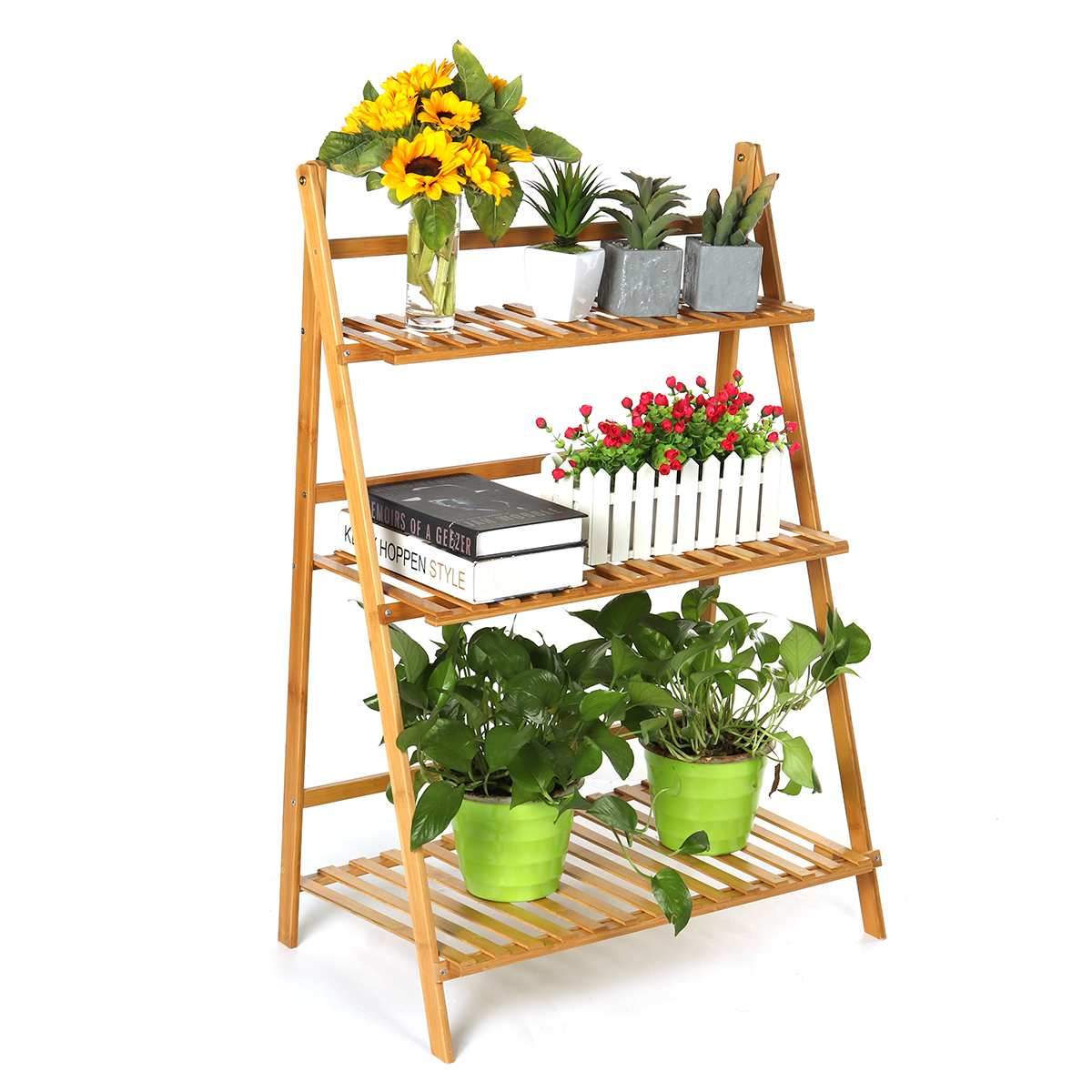 escabeau porte plante