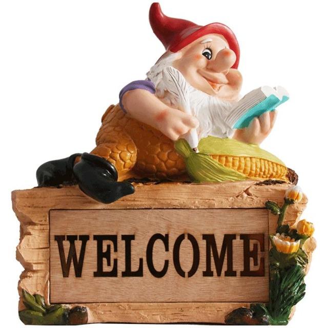 nain de jardin welcome