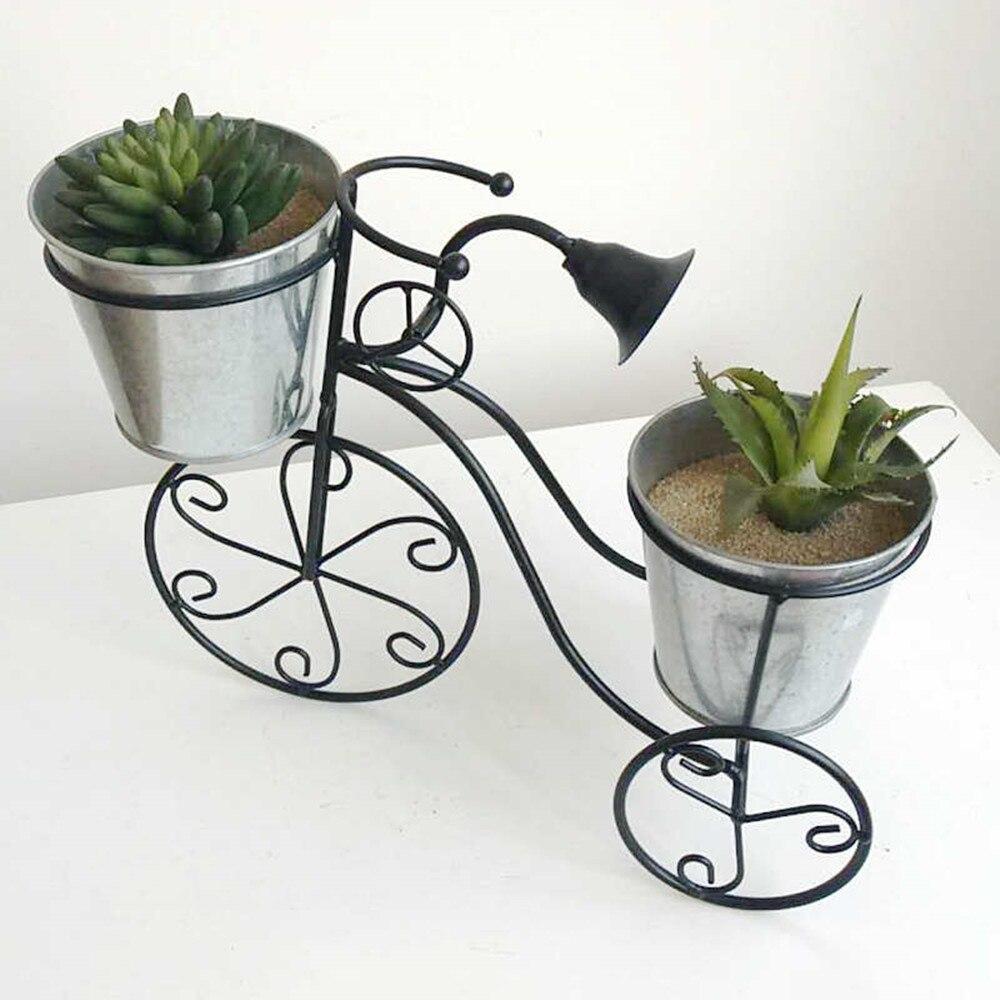 porte plante vélo fer