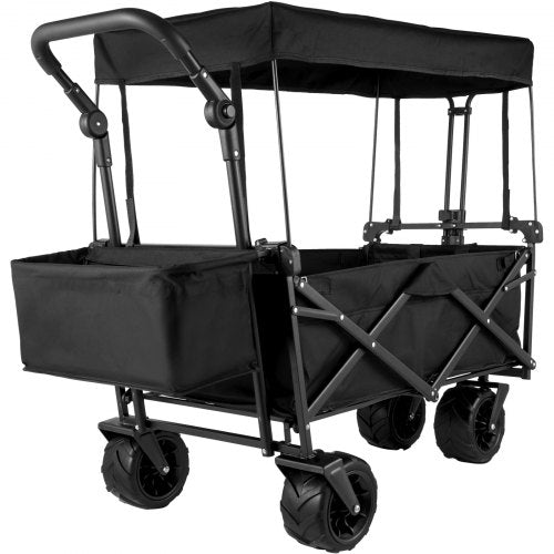 chariot de jardin pliable avec toit