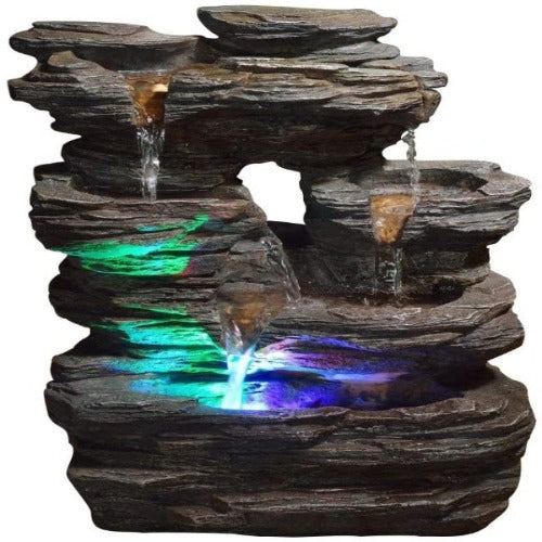 fontaine interieur lumineuse