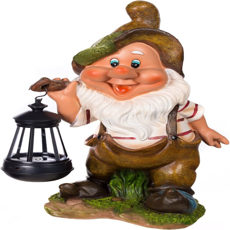 nain de jardin travailleur