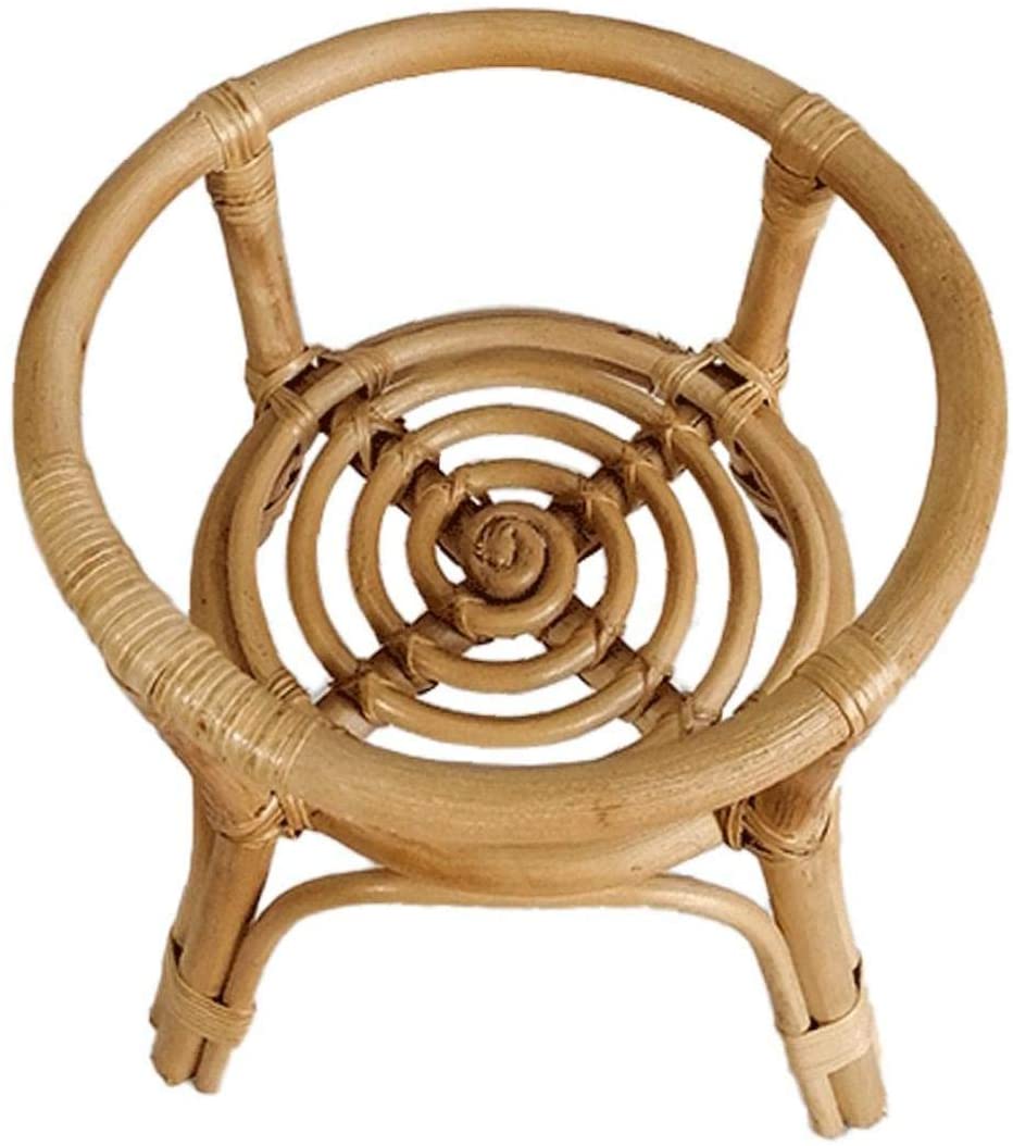 porte plante en rotin