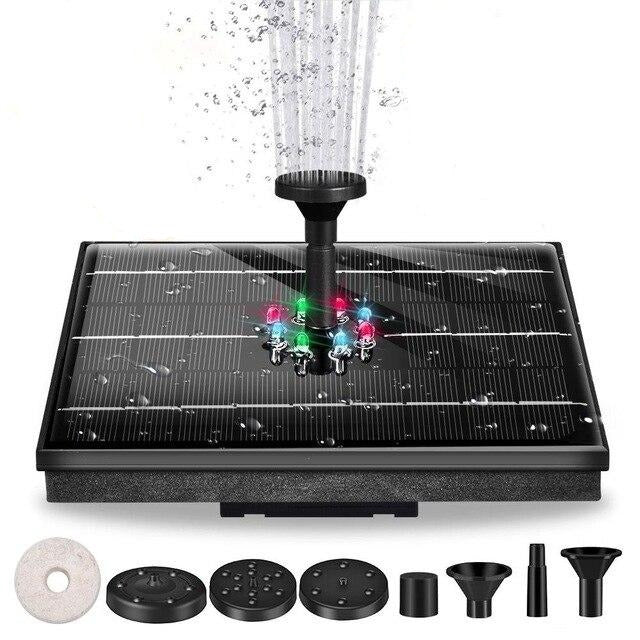 fontaine à énergie solaire