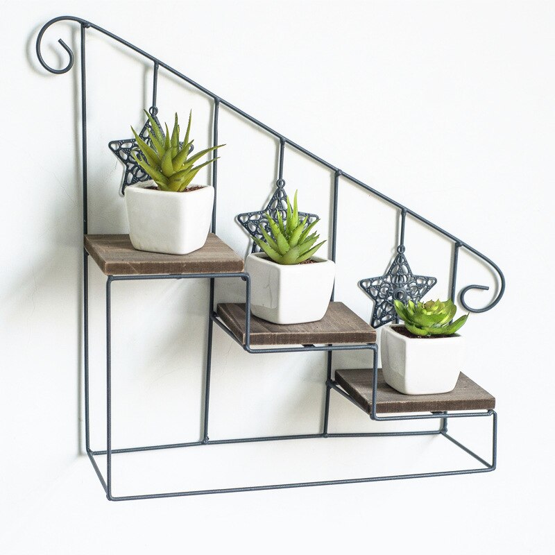 porte plante etagere escalier