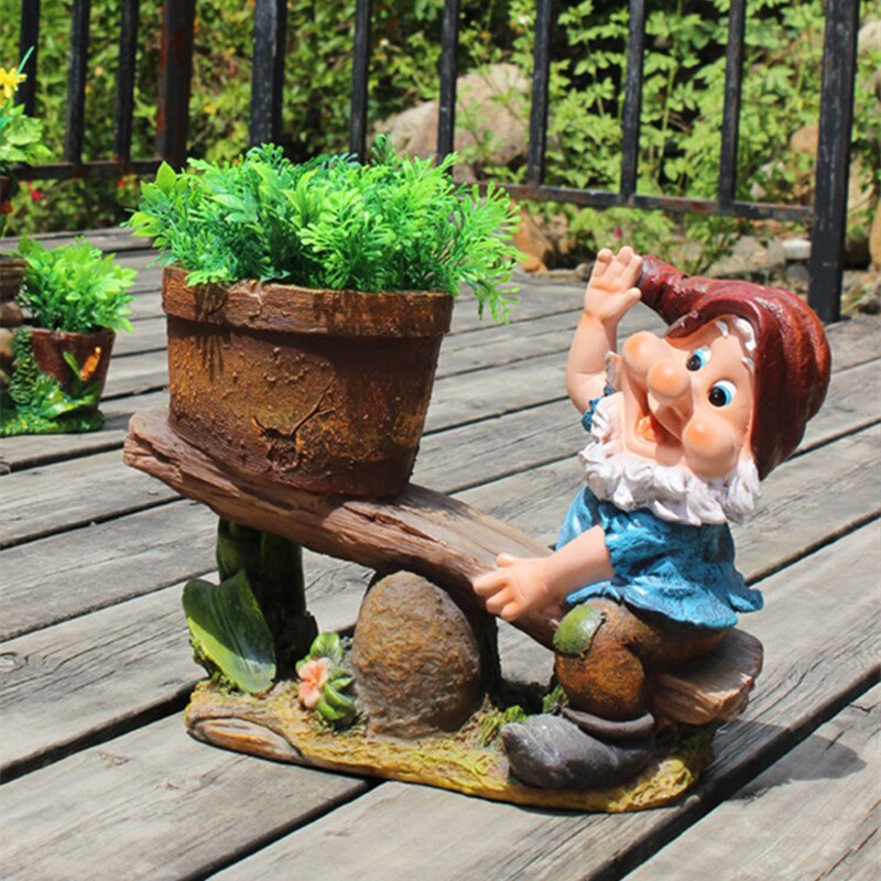 Skulpturen - Nain de Jardin en Terre Cuite Céramique Skulpturen - Nain de Jardin en Terre Cuite Céramique