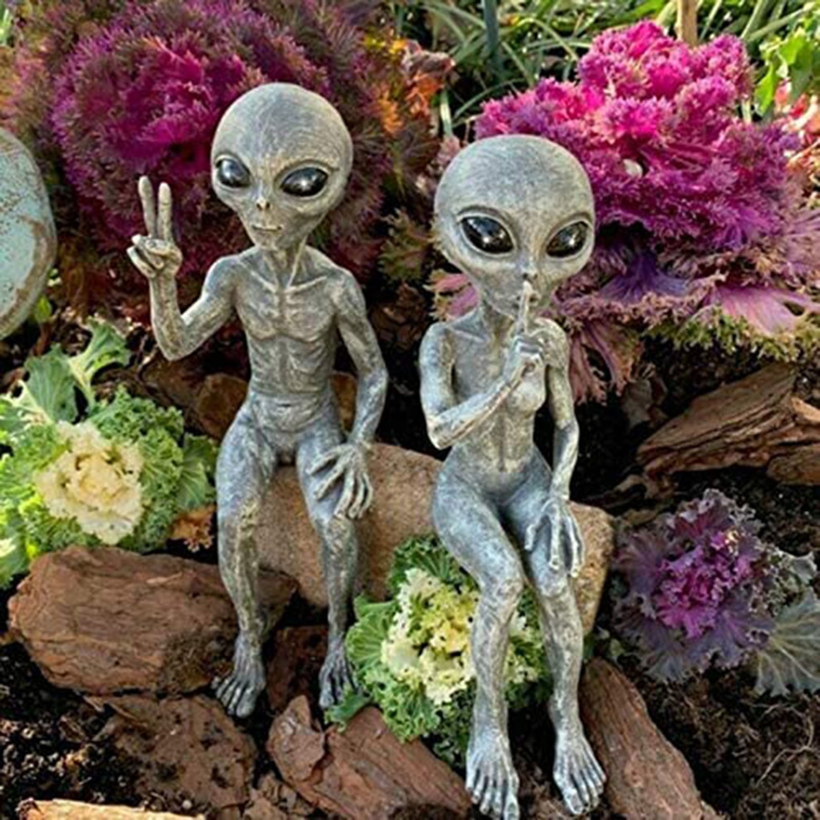 nain de jardin alien