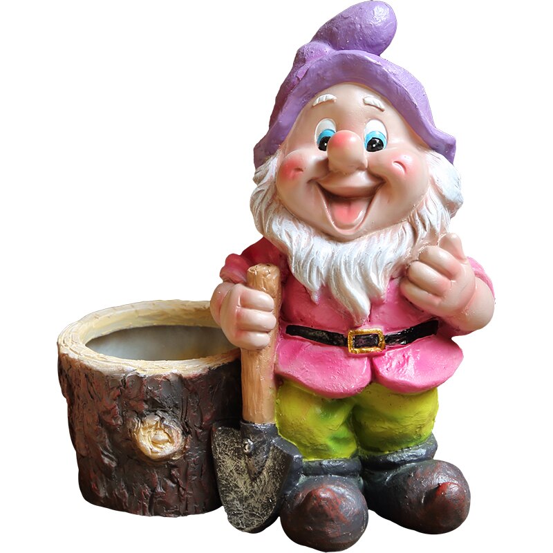 nain de jardin jardinier