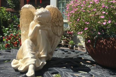 statue ange pour le jardin