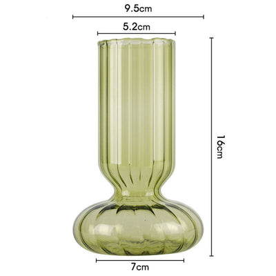 Vase Design Verre vert