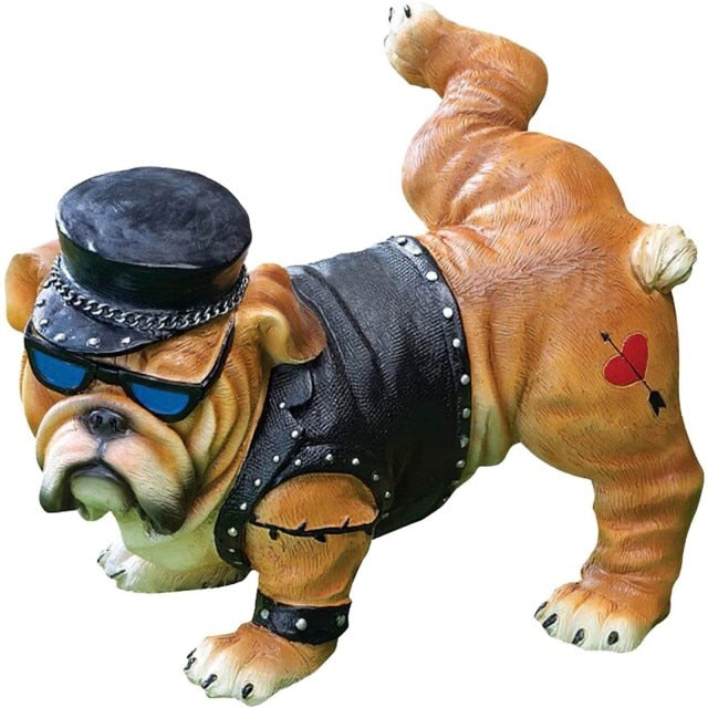 nain de jardin chien