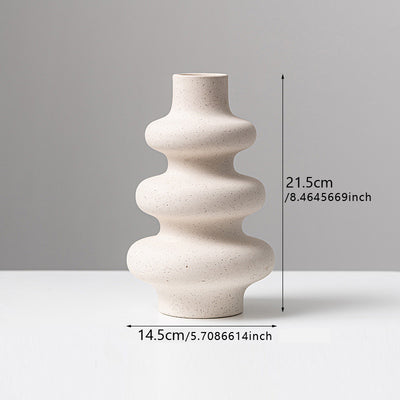 vase design blanc ceramqiue